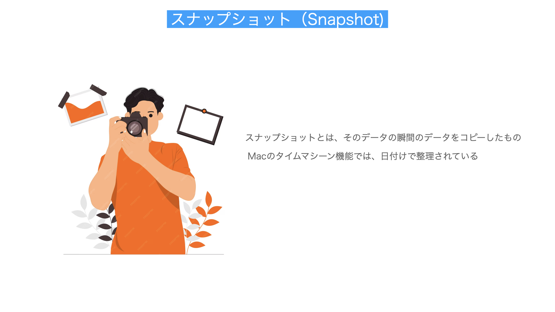 スナップショット解説図