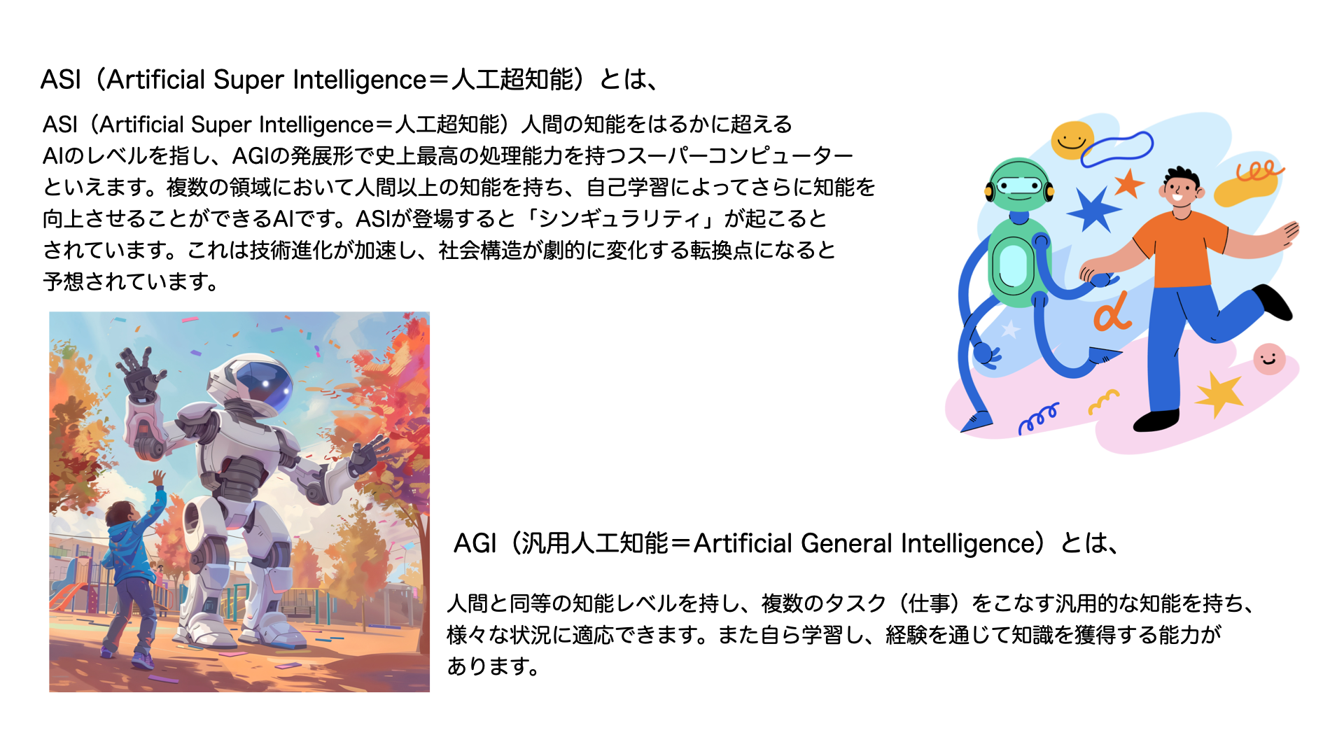 ASI/AGIの解説図